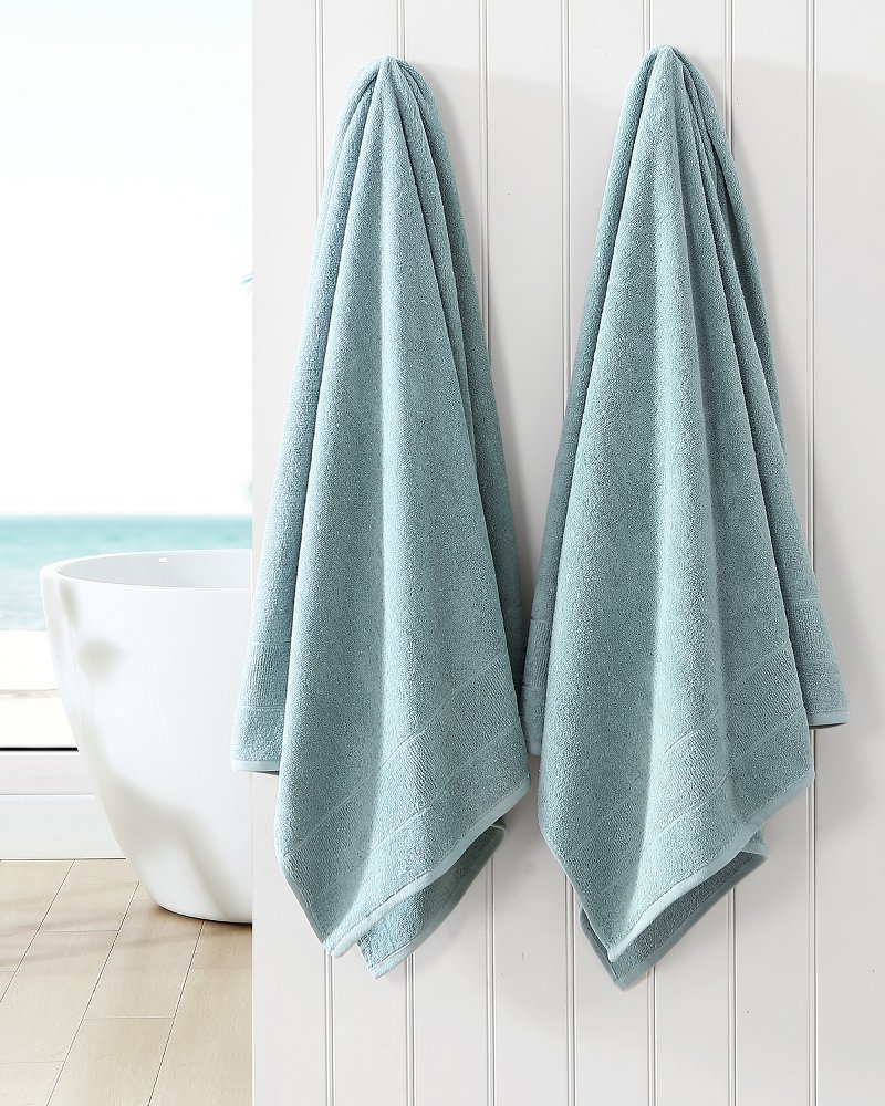 Tommy Bahama Isla 2-Piece Bath Rug Set - Grey