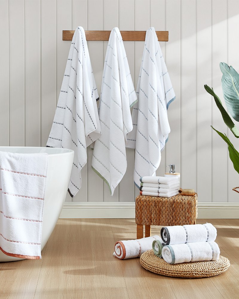 Clay colored online towels