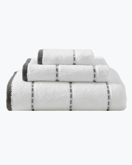 Ridley Grey 3-Piece Towel Set