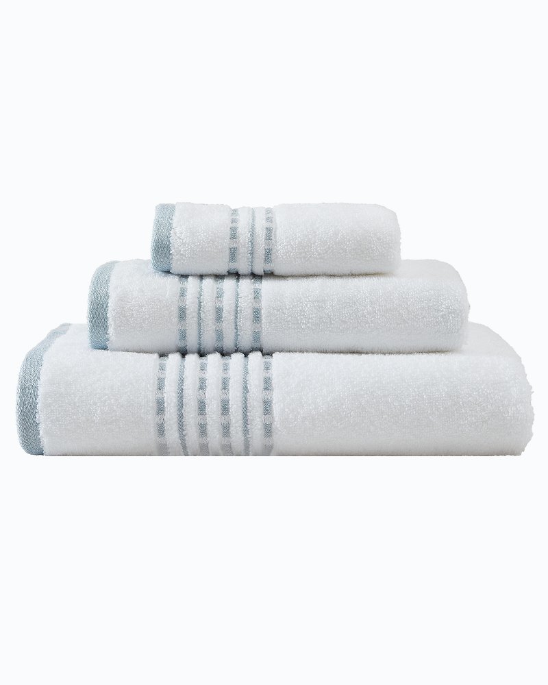 Cliff Side Blue 3-Piece Towel Set