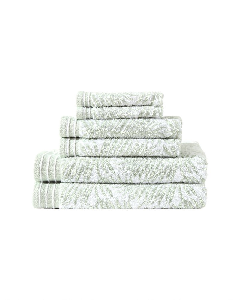 Thumbnail for Linear Palms 6-Piece Bath Towel Set