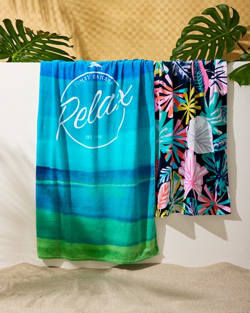 Lana & Skipper Cove Beach Towels - Set of 2