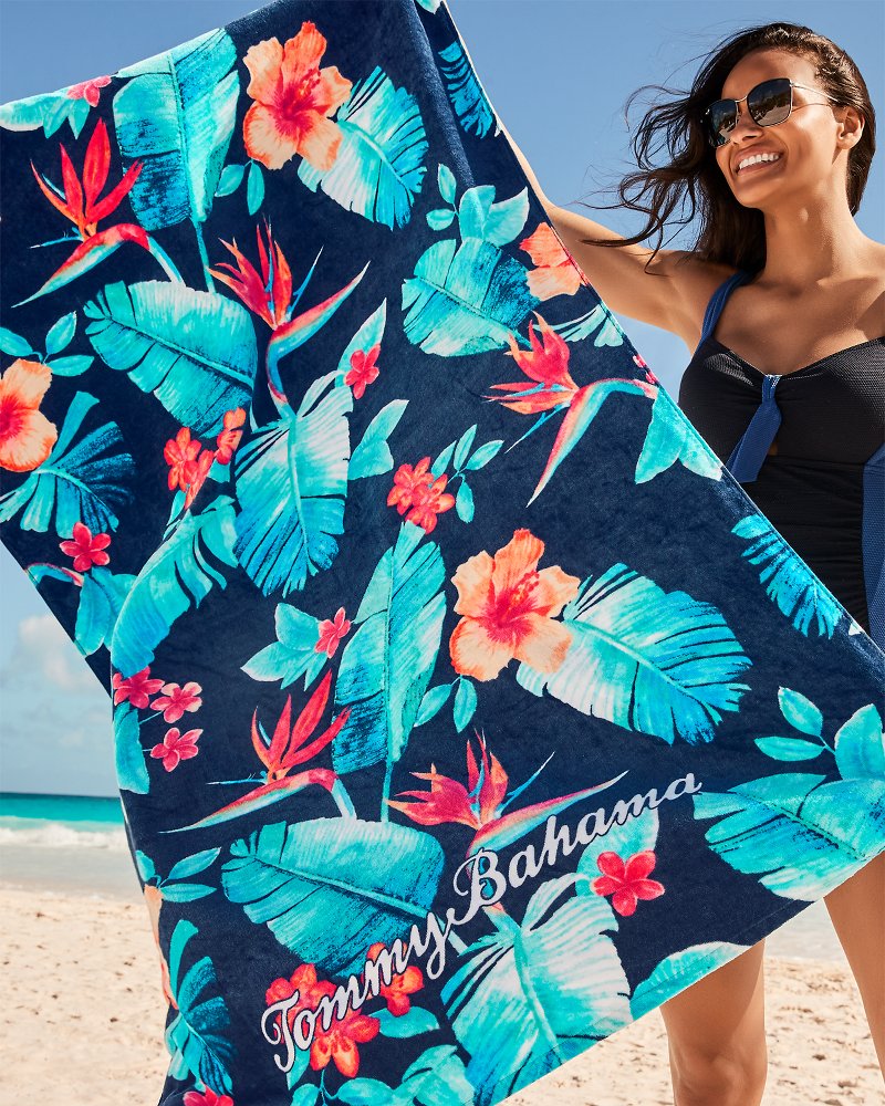 2024 Tommy Bahamas Beach Towel