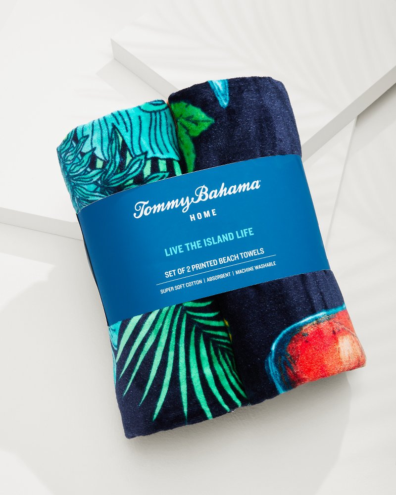 Thumbnail for All Nighter & Baja Who Can Toucan Beach Towels — Set of 2