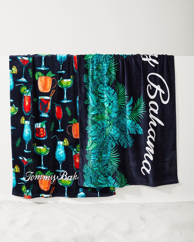 All Nighter & Baja Who Can Toucan Beach Towels — Set of 2