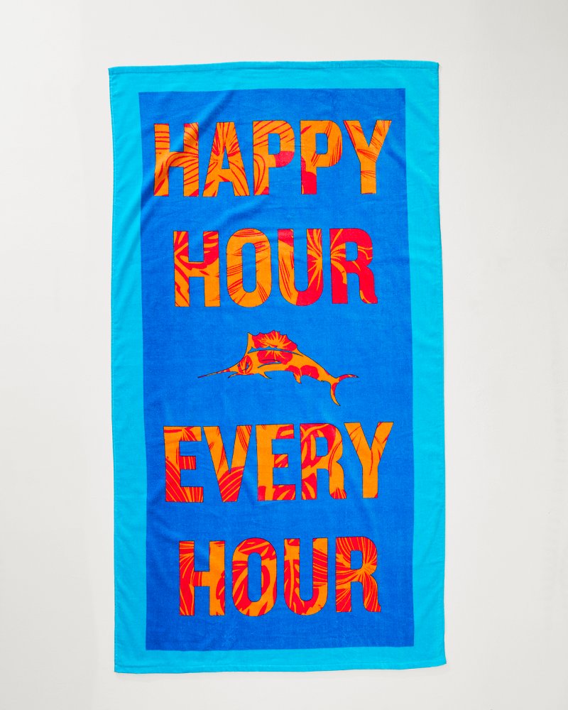 Thumbnail for Cape Coral & Happy Hour Beach Towels — Set of 2