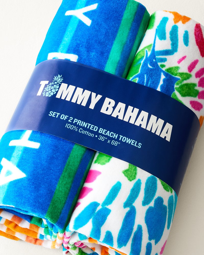 Thumbnail for Beach Picnic & Painterly Pineapple Beach Towels - Set of 2