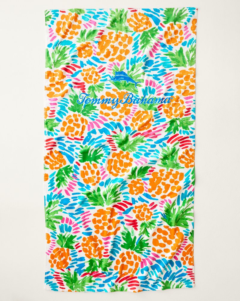 Thumbnail for Beach Picnic & Painterly Pineapple Beach Towels - Set of 2