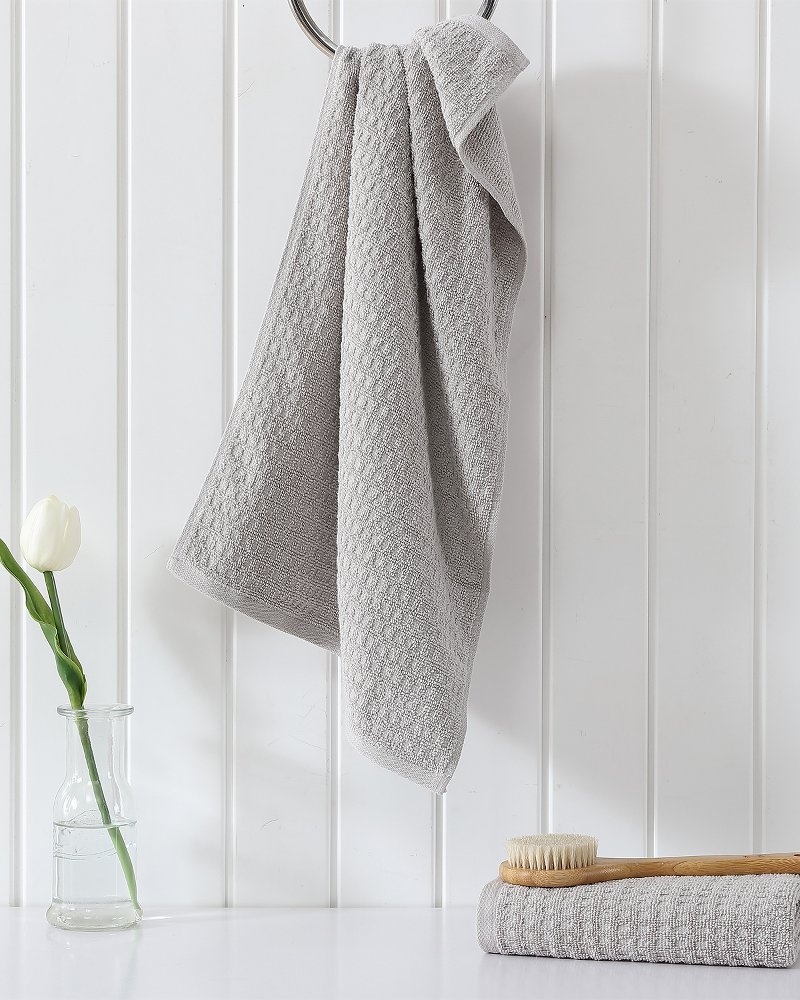 Tommy Hilfiger Navy Milleraies Towel - Hand Towel (£26) ❤ liked