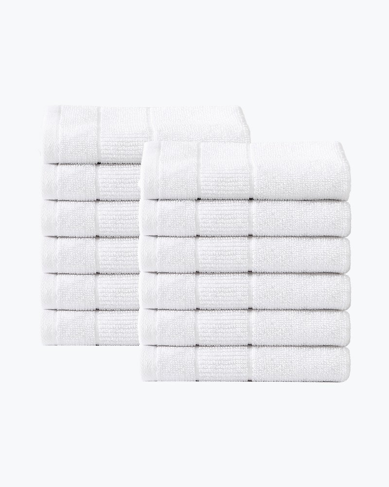 Island Retreat 12-Piece Wash Towel Set