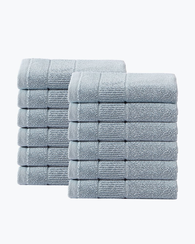 Island Retreat 12-Piece Wash Towel Set