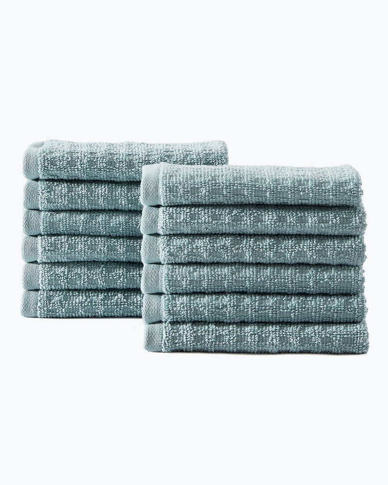 Handwoven Sea Breeze Chanda Stripe Dish Towels - Set of 2 – Saltbox Sash