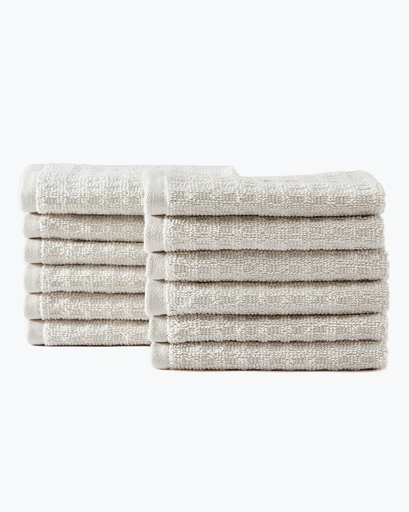  Pacific Linens, Thin Bulk Bath Towels Set Large - 22 x