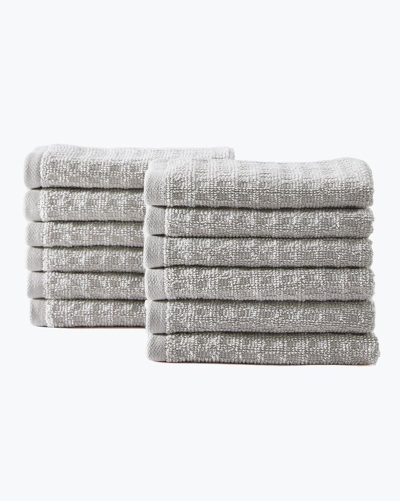 Tommy Bahama Northern Pacific 6-Piece White Cotton Towel Set