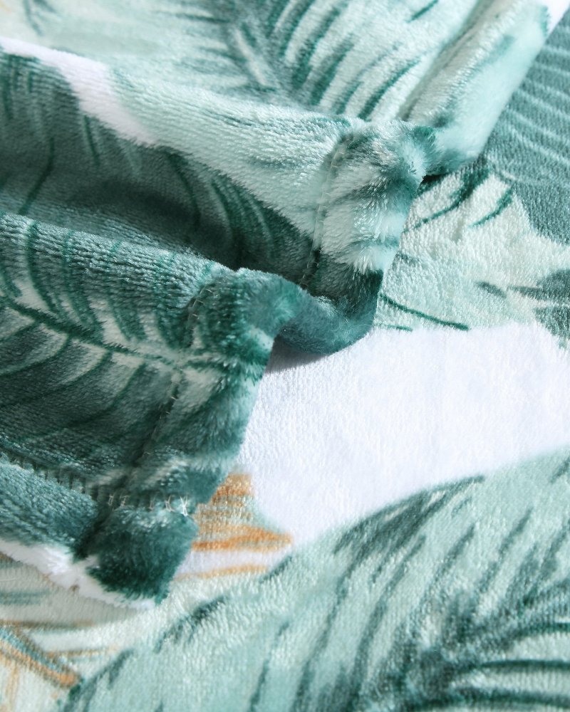 Thumbnail for Vintage Palms Twin Fleece Blanket