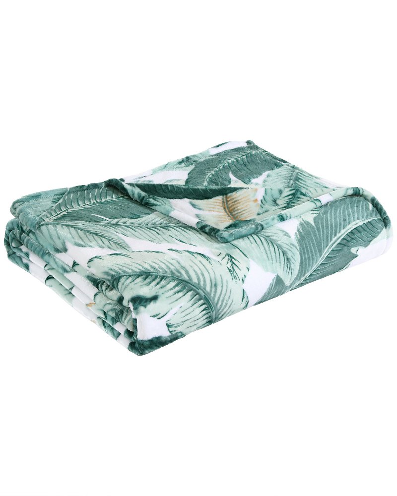Thumbnail for Vintage Palms Twin Fleece Blanket