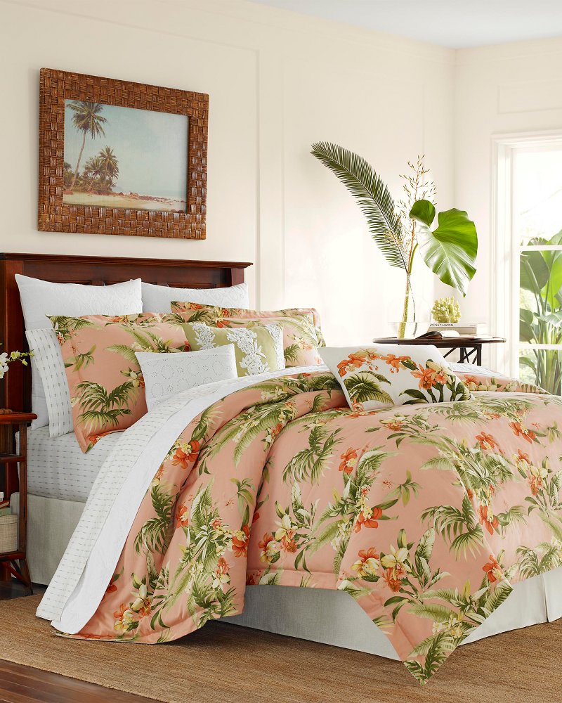 Siesta Key Cantaloupe Duvet Set, King