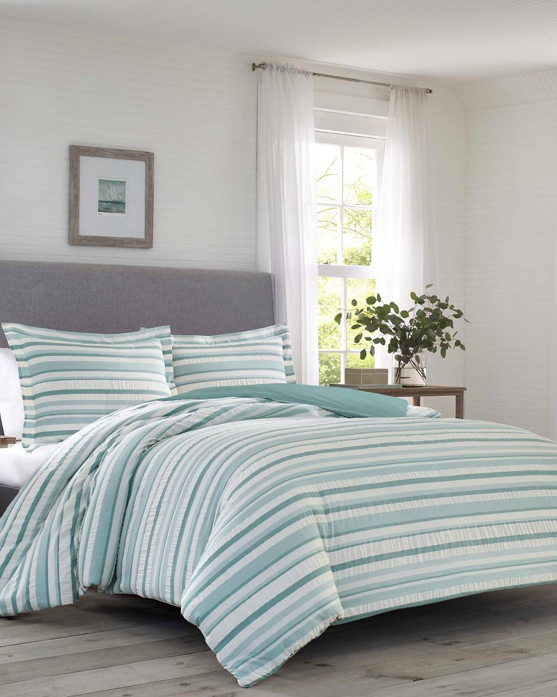 Clearwater Cay 3-Piece Full/Queen Duvet Cover Set