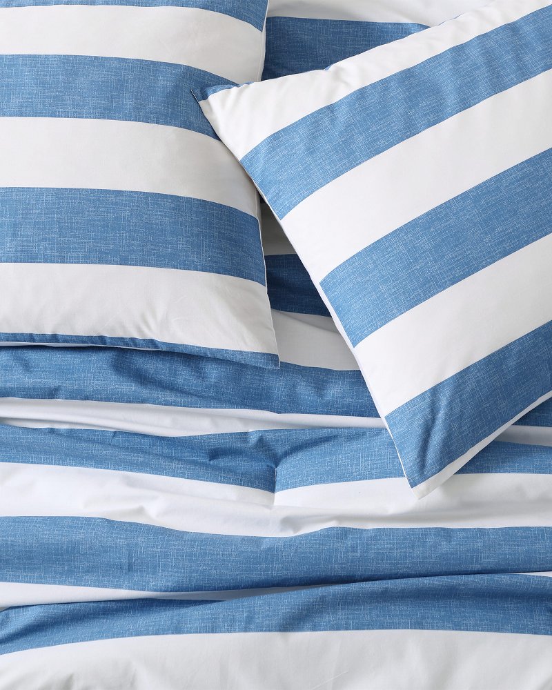 Awning Stripe 3-Piece Full/Queen Duvet Set