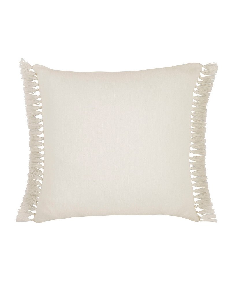 Fringe best sale pillow sham