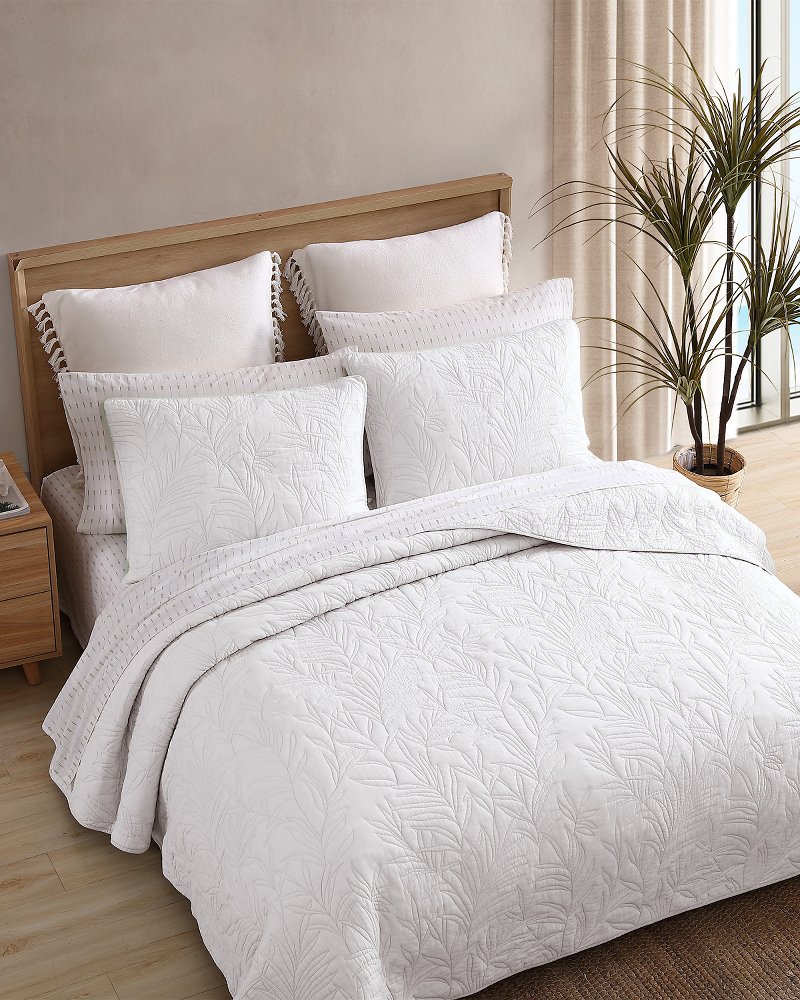 Thumbnail for Solid Costa Sera 2-Piece King Quilted Sham Set