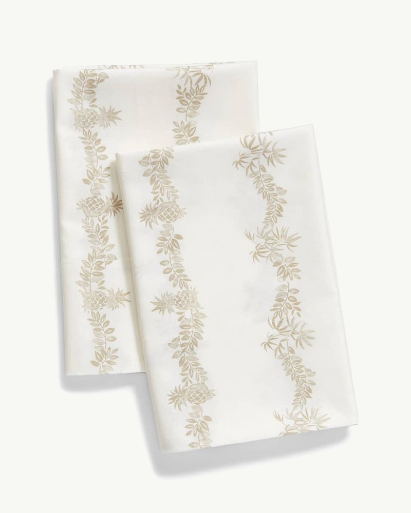 Pineapple Garland Pillowcase Set, Standard