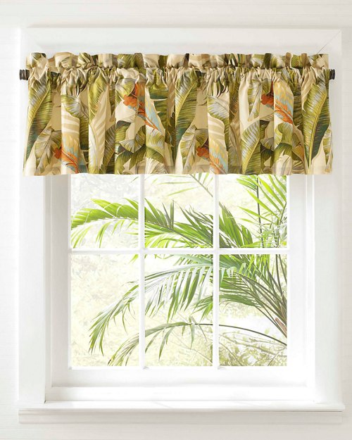 Palmiers Window Valance