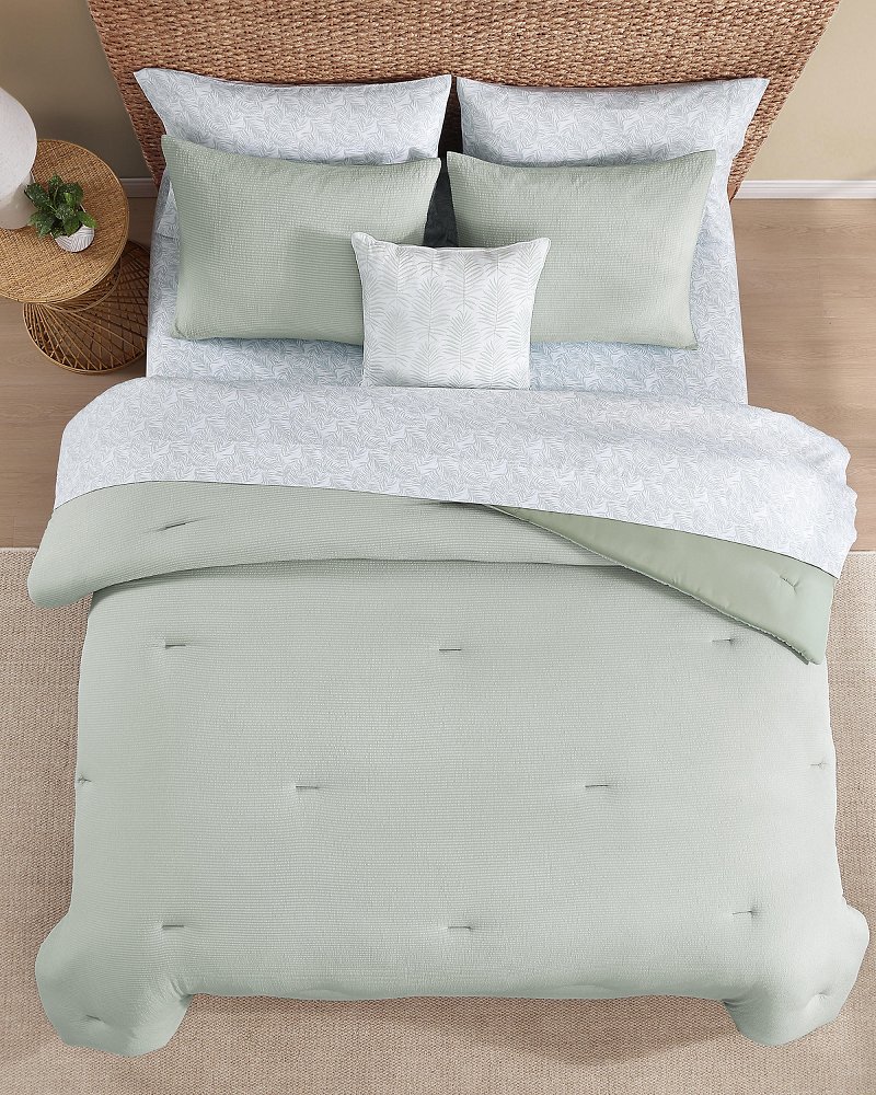 Thumbnail for Seersucker Solid 8-Piece Queen Comforter Set