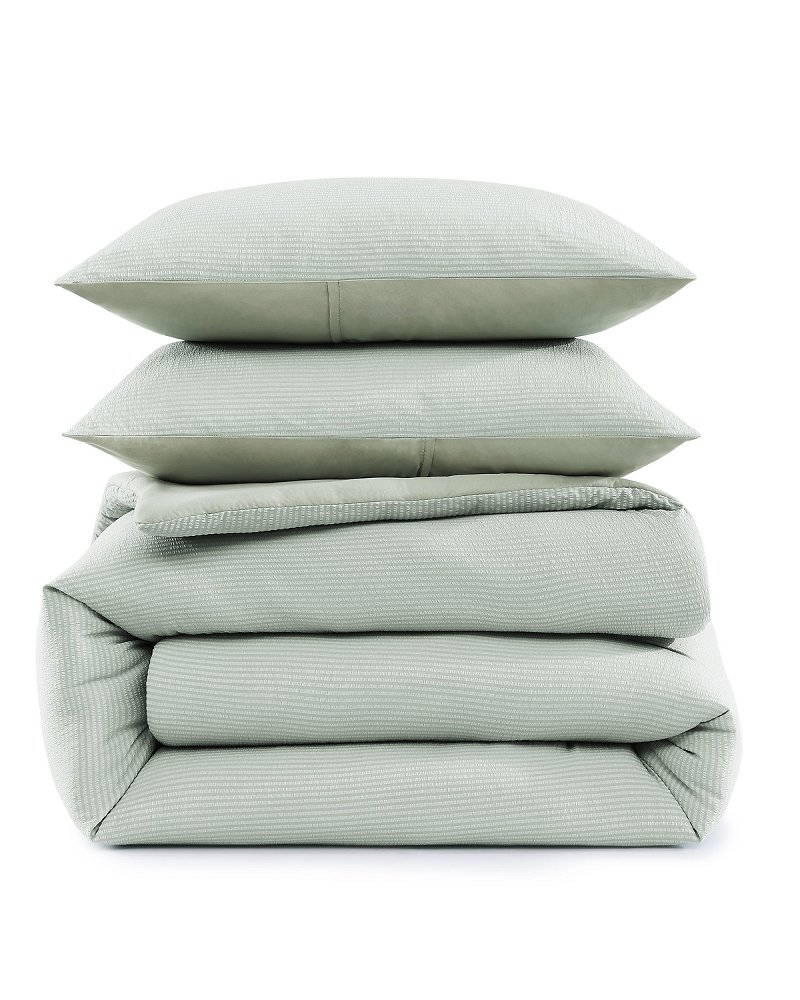 Thumbnail for Seersucker Solid 8-Piece Queen Comforter Set