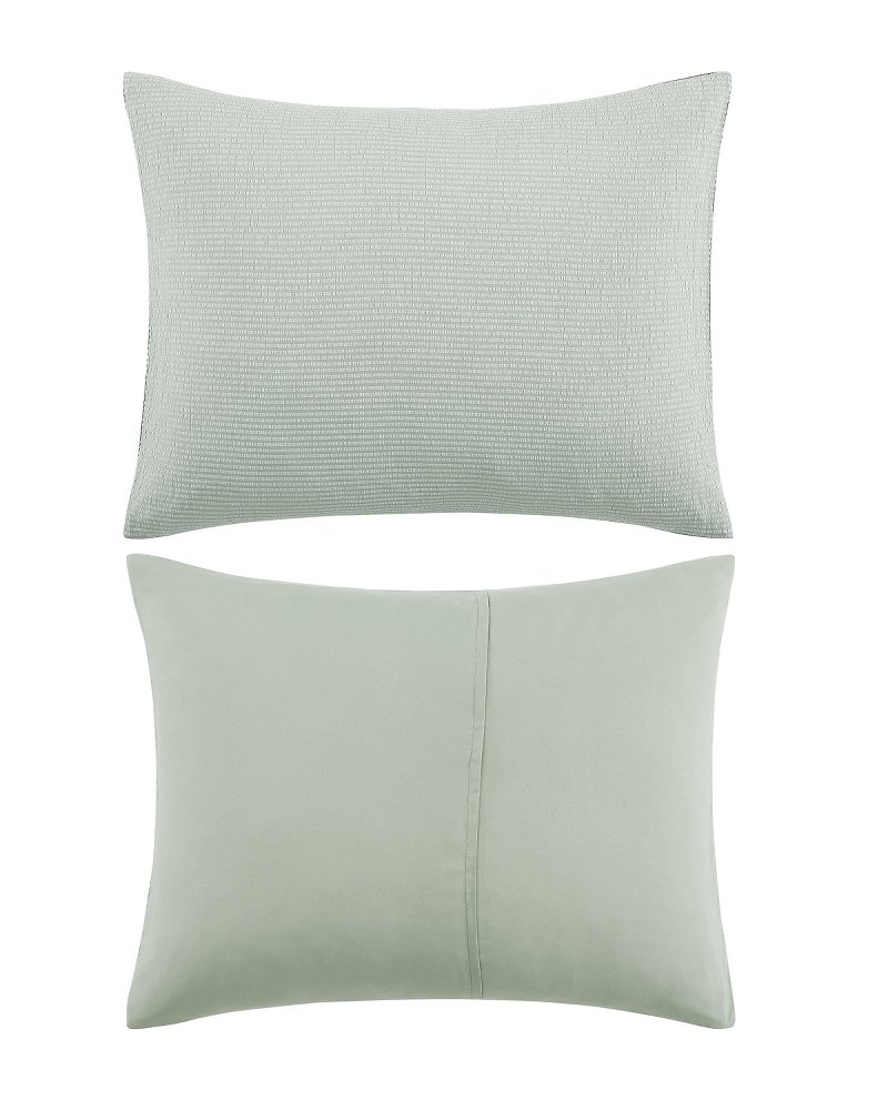 Thumbnail for Seersucker Solid 8-Piece Queen Comforter Set