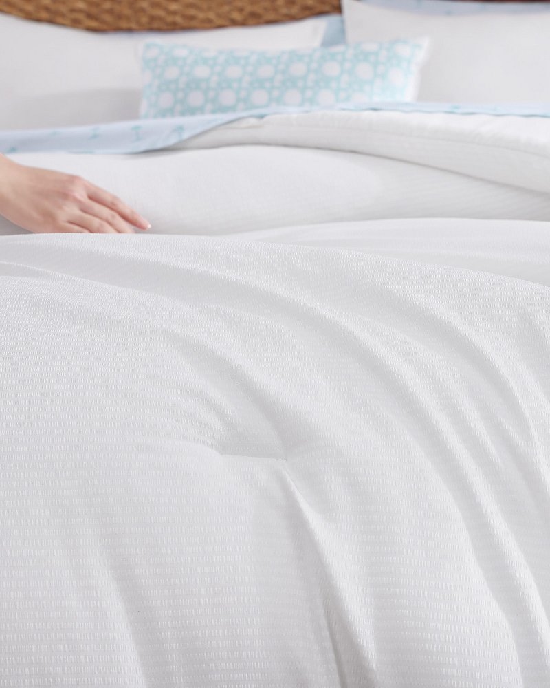 Thumbnail for Seersucker Solid 8-Piece Queen Comforter Set
