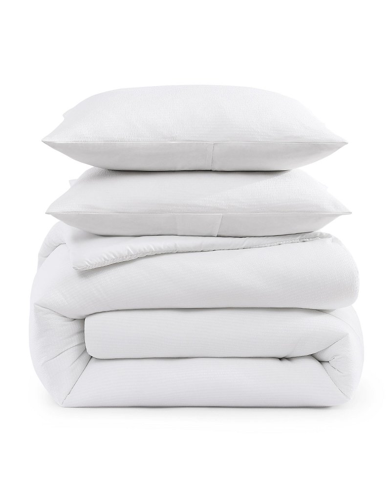 Thumbnail for Seersucker Solid 8-Piece Queen Comforter Set