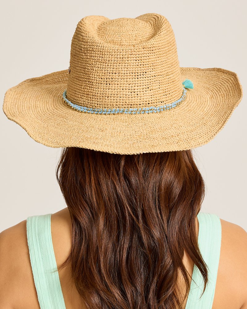 Sinclair Packable Raffia Hat thumbnail 3