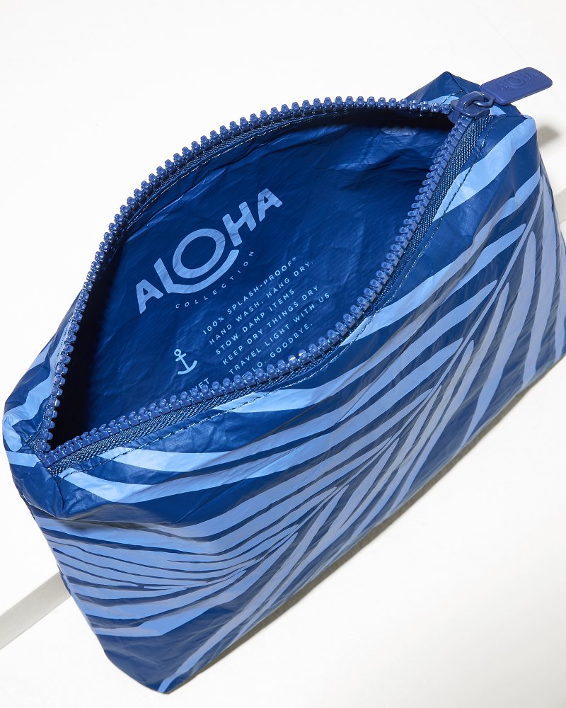 Aloha Collection Navy Shade Small Pouch