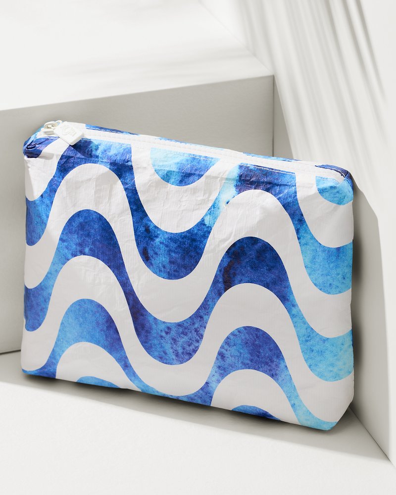 Aloha Collection Calcada Indigo Splash Small Pouch