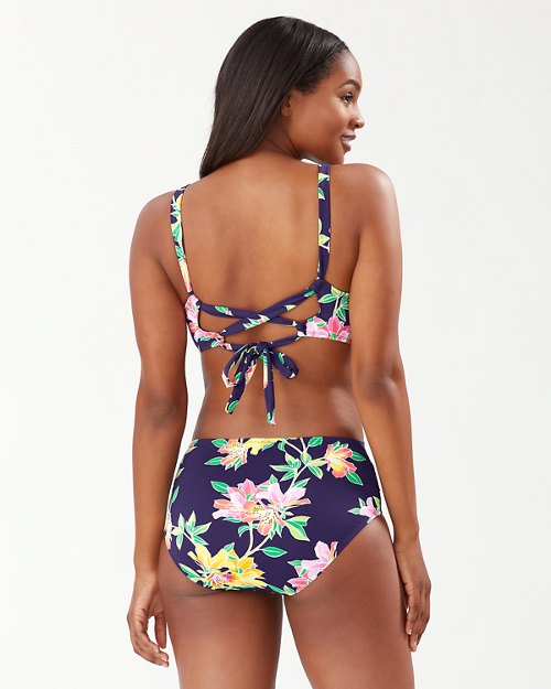 Sun Lilies Underwire Cross-Back Bikini Top