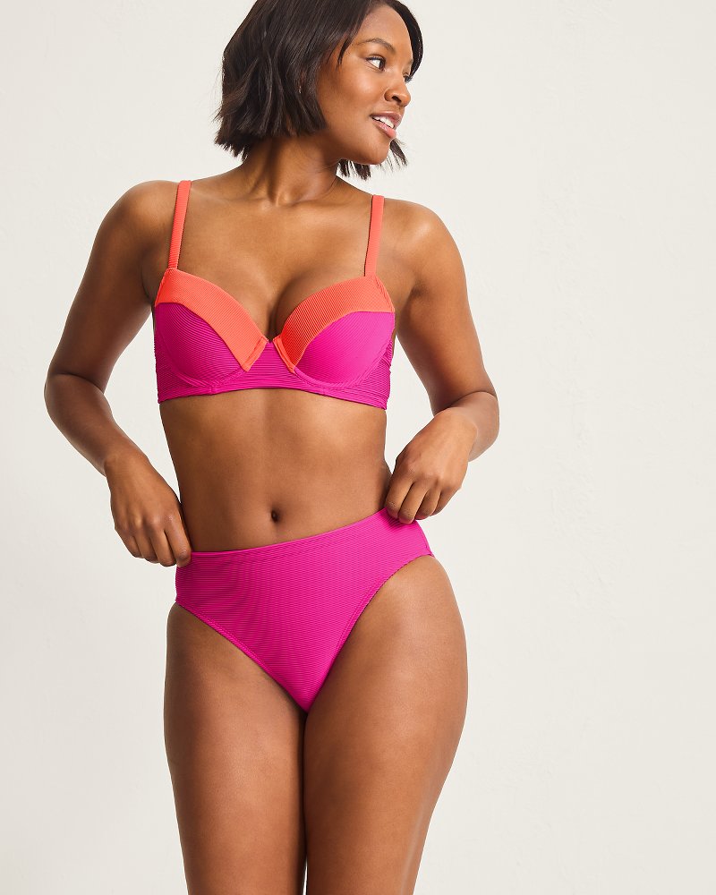 Ocean Point Colorblock Underwire Bikini Top
