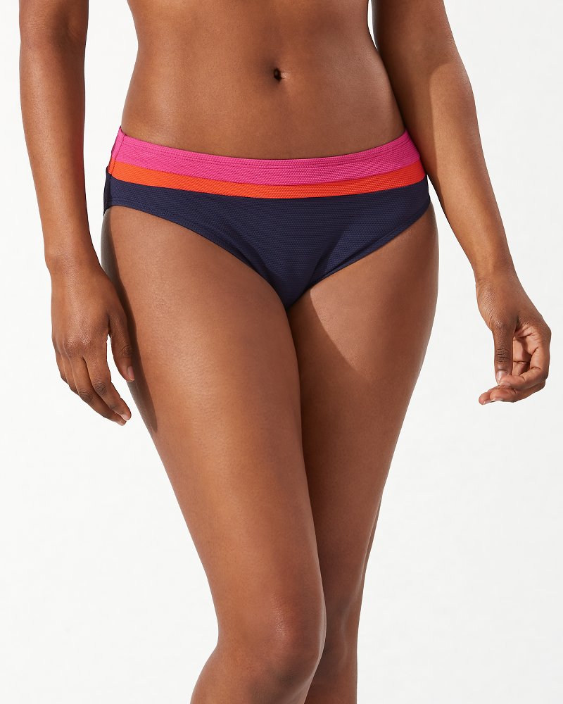 Island Cays Colorblock Hipster Bikini Bottoms