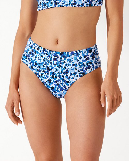 Palm Modern™ Leopard High-Waist Bikini Bottoms