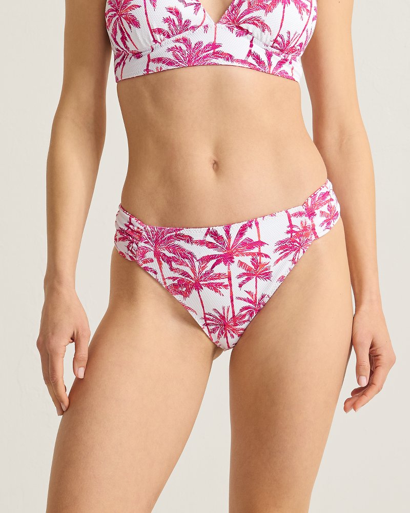 Island Cays Pointelle Reversible Hipster Bikini Bottoms