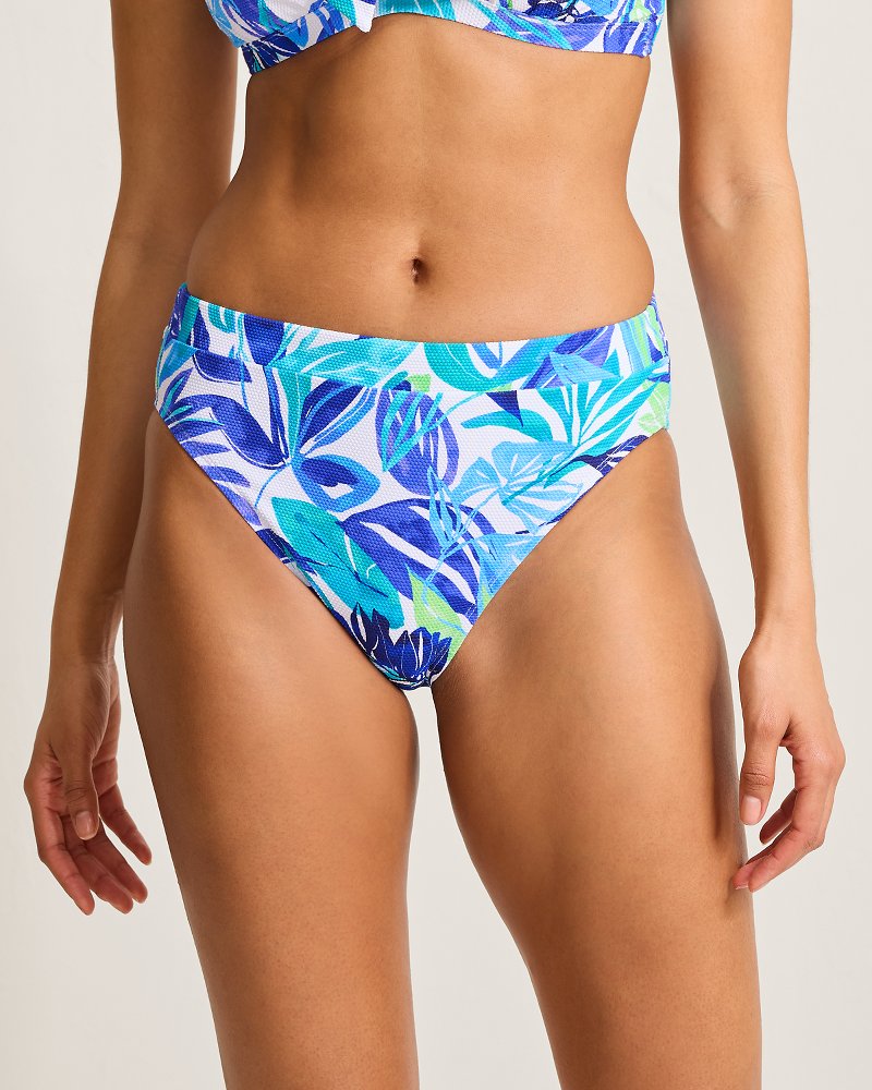 Island Cays Marina High-Waist Bikini Bottoms