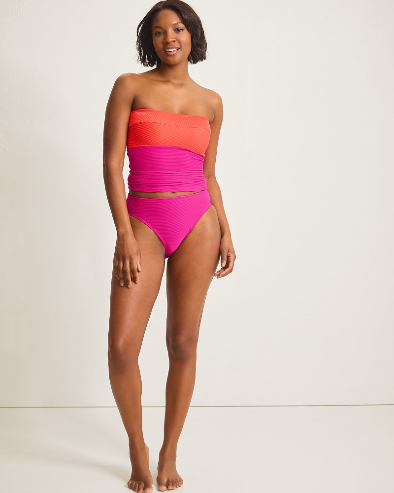 Thumbnail for Ocean Point Colorblock Hipster Bikini Bottoms