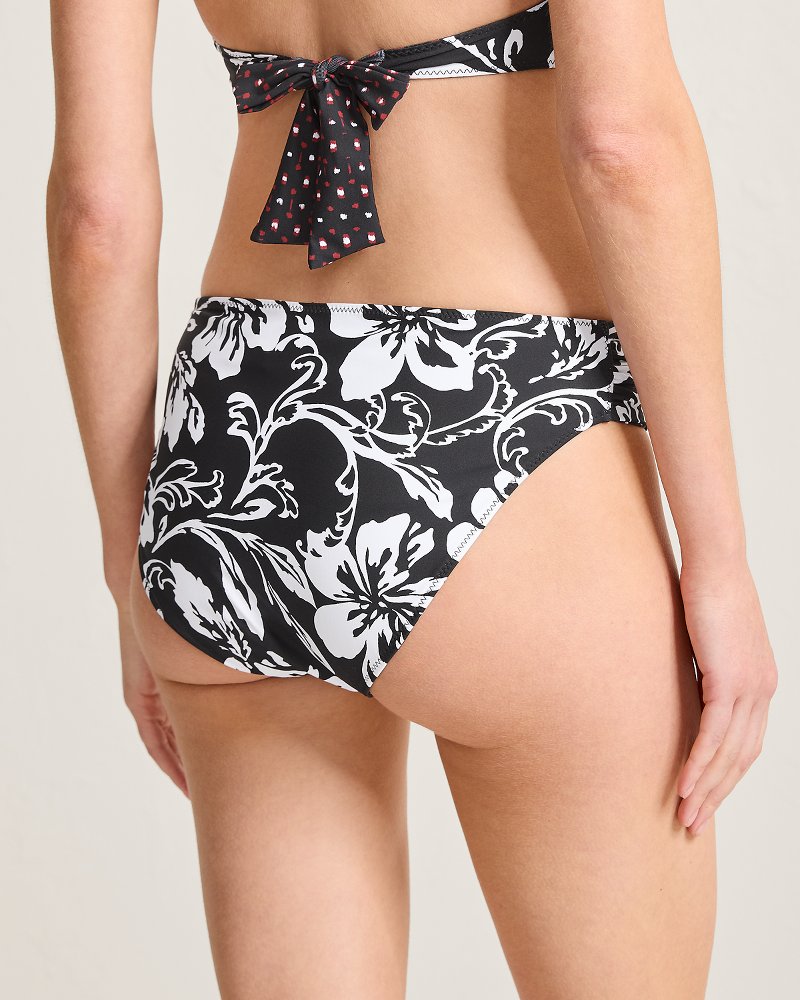 Sunset Blooms Reversible Hipster Bikini Bottoms