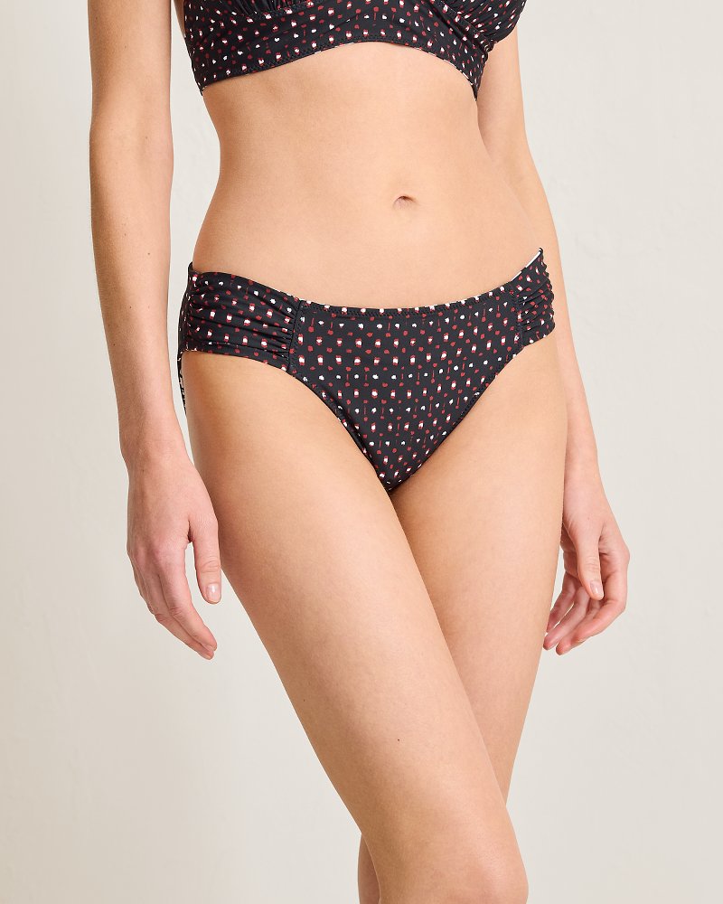 Sunset Blooms Reversible Hipster Bikini Bottoms thumbnail 3