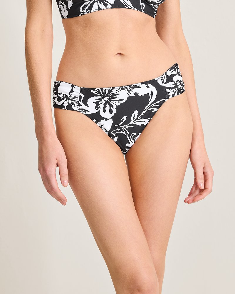 Sunset Blooms Reversible Hipster Bikini Bottoms