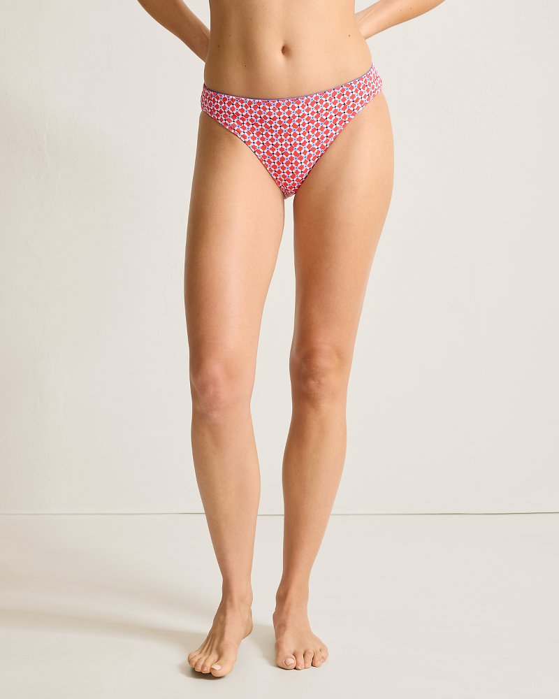 Thumbnail for Island Cays Fiori Reversible Hipster Bikini Bottoms