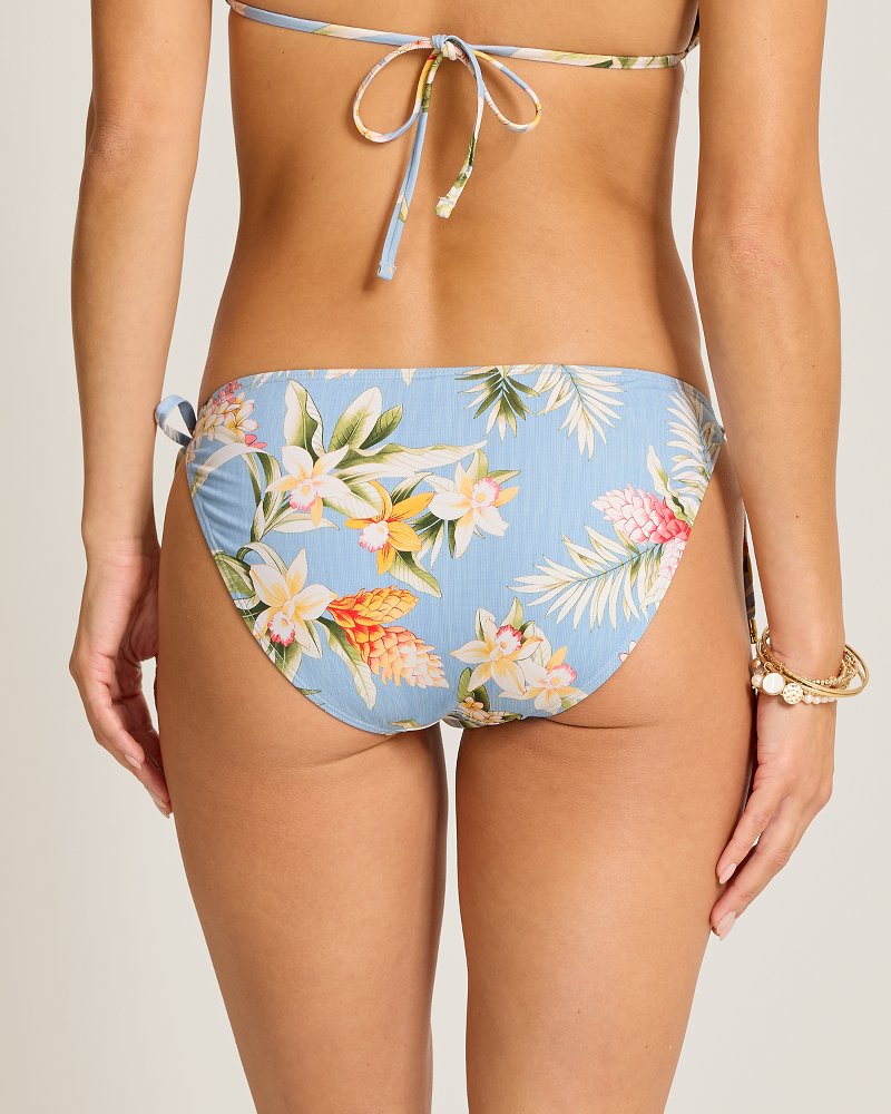 Ginger Flowers String Bikini Bottoms