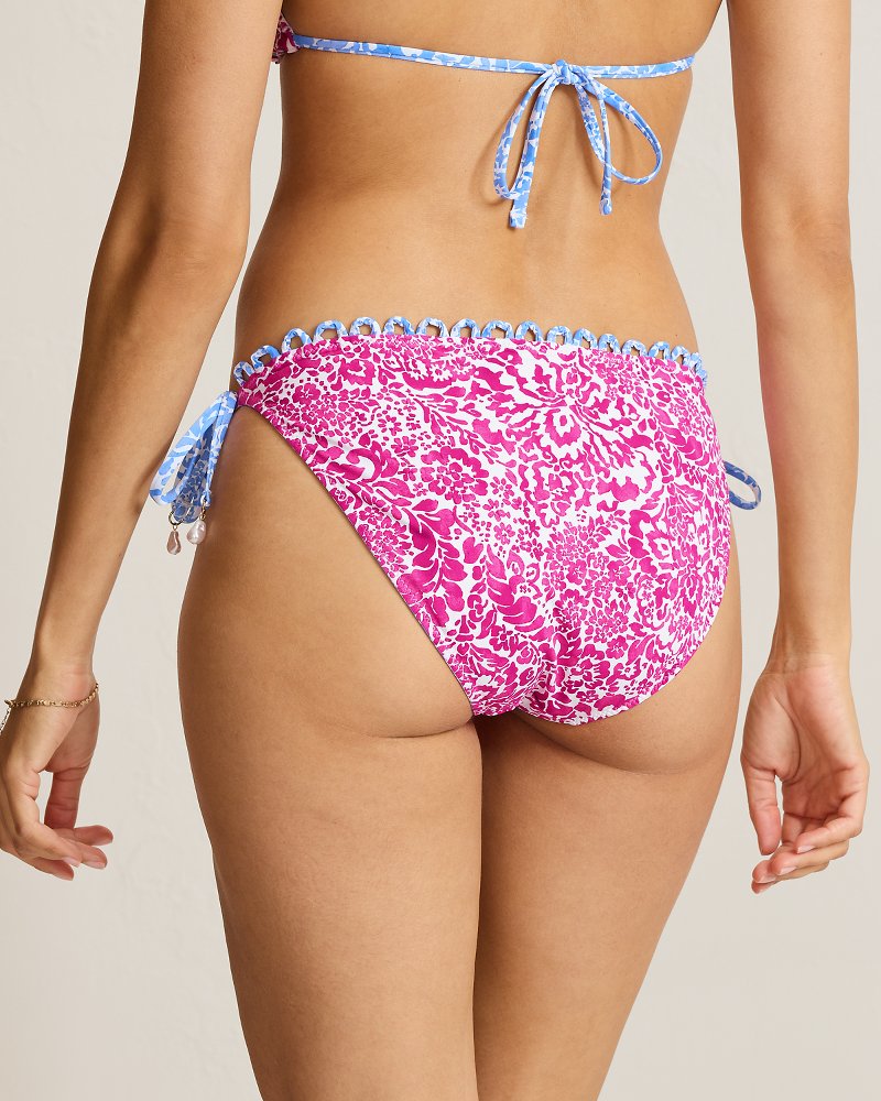 Sanibelle Paisley Daze Reversible String Bikini Bottoms thumbnail 3