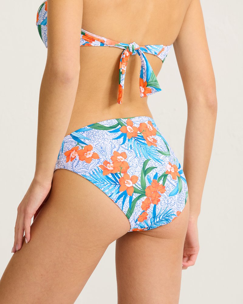 Goa Tropical Shirred Hipster Bikini Bottoms