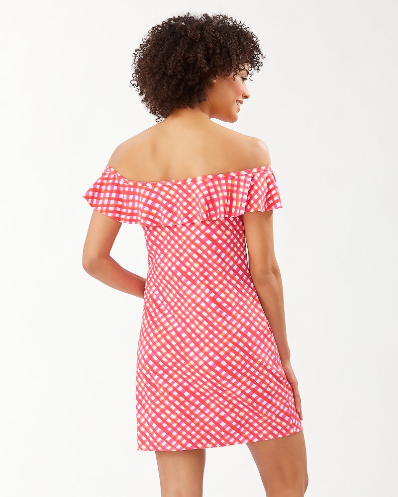 Tommy bahama sale gingham dress